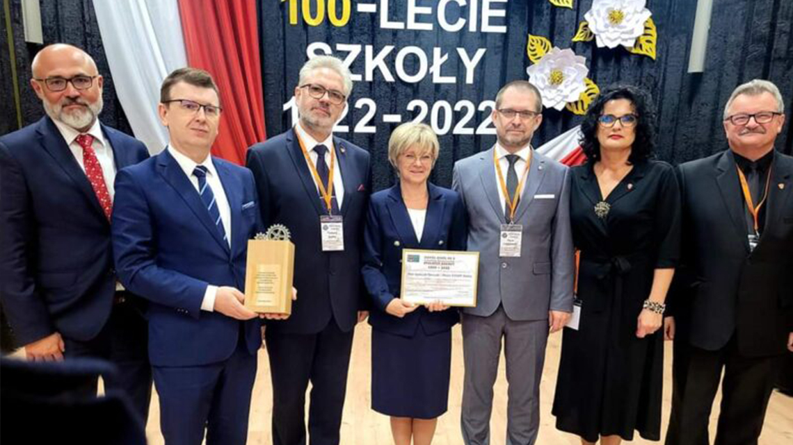 Participation in the celebrations of the 100th anniversary of the School Complex No. 3 in Ostrowiec Św.