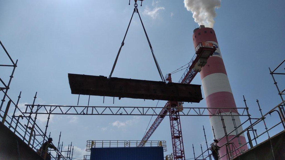 First disassembly carried out by FINOW POLSKA