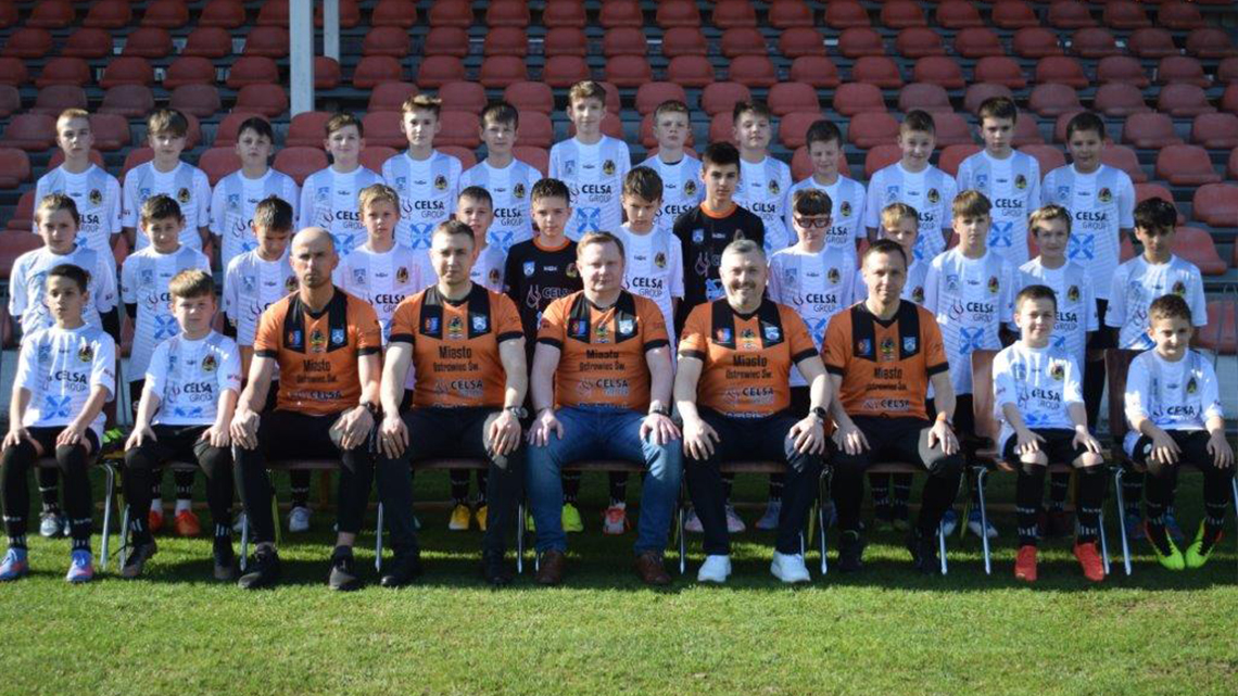 FINOW POLSKA Sp. z o.o. wspiera najmłodszych zawodników KSZO Ostrowiec Świętokrzyski