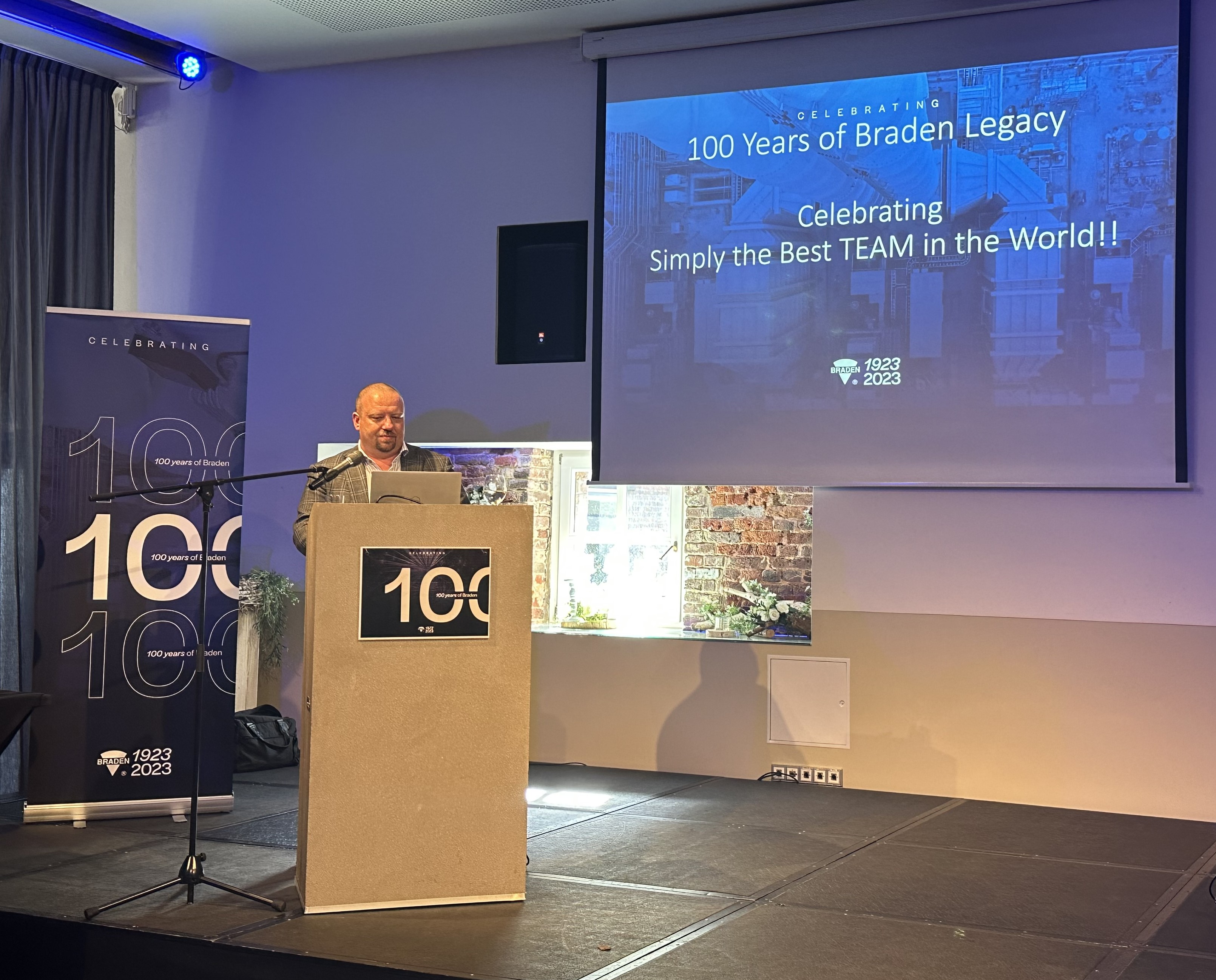 Jubileusz 100-lecia firmy BRADEN