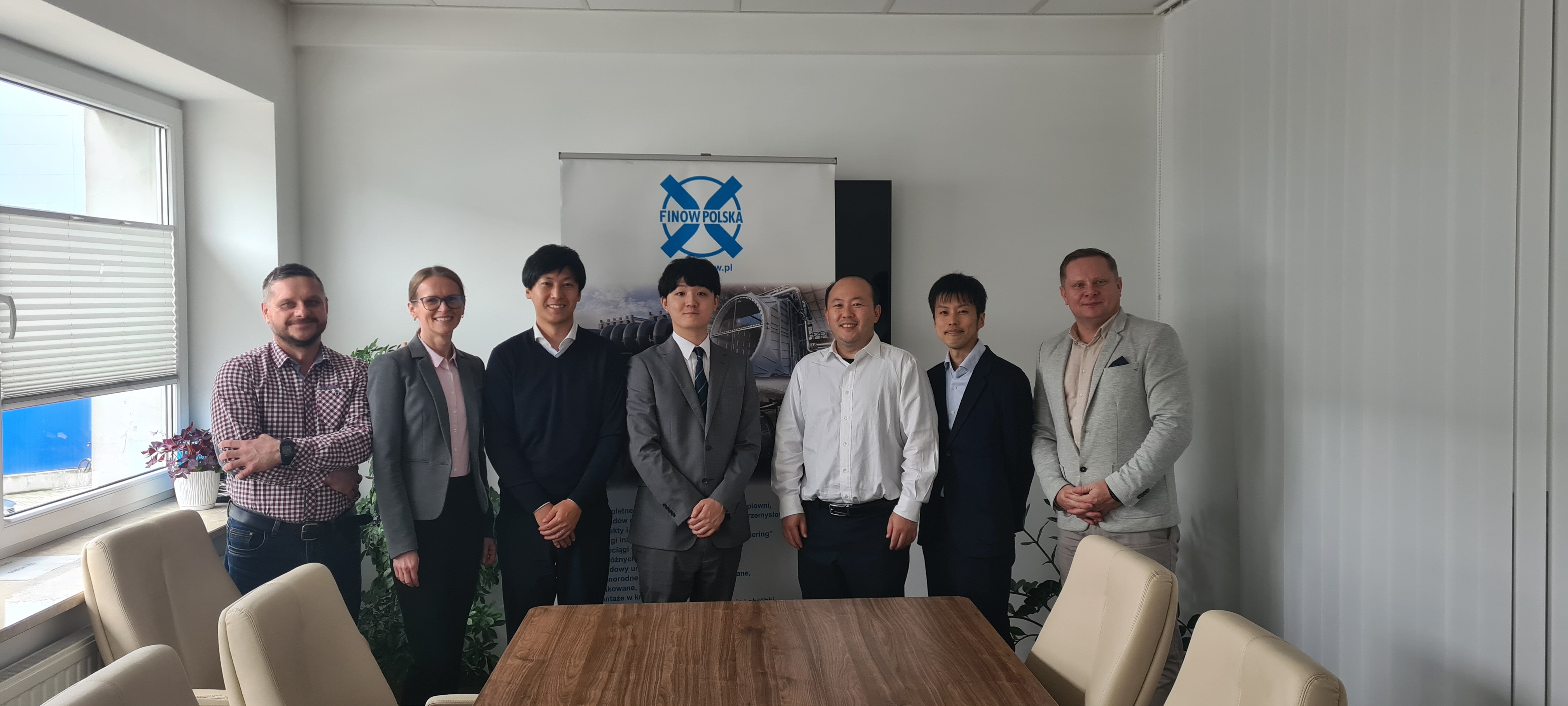 Visit by representatives of the company Toshiba